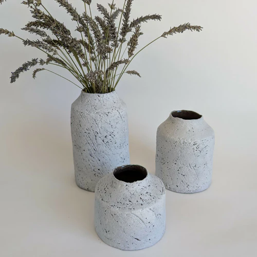 Vase droit texturé - Modèle au choix – Image 2