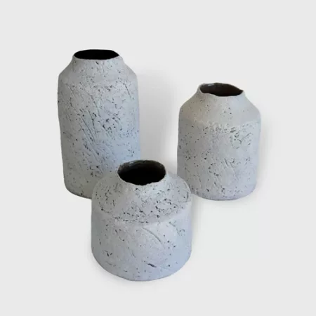 Vase droit texturé - Modèle au choix